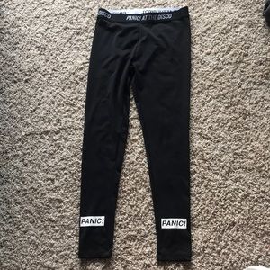 PAN!C AT THE DISCO leggings